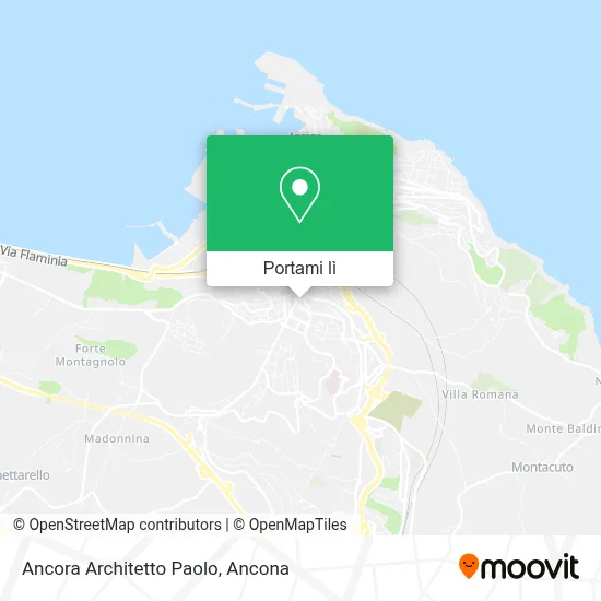 Mappa Ancora Architetto Paolo