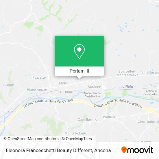 Mappa Eleonora Franceschetti Beauty Different