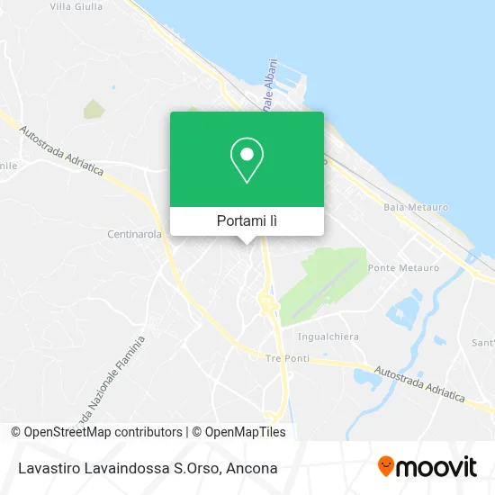 Mappa Lavastiro Lavaindossa S.Orso