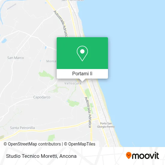 Mappa Studio Tecnico Moretti