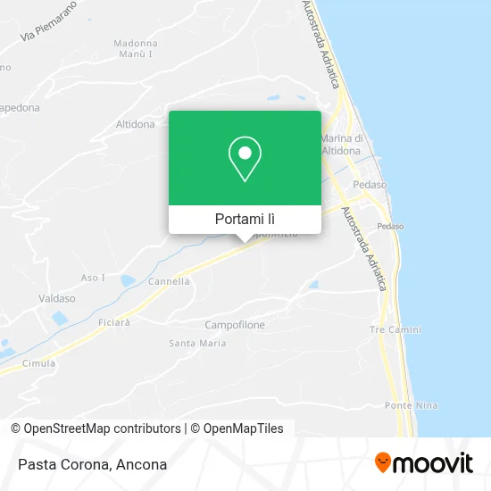 Mappa Pasta Corona