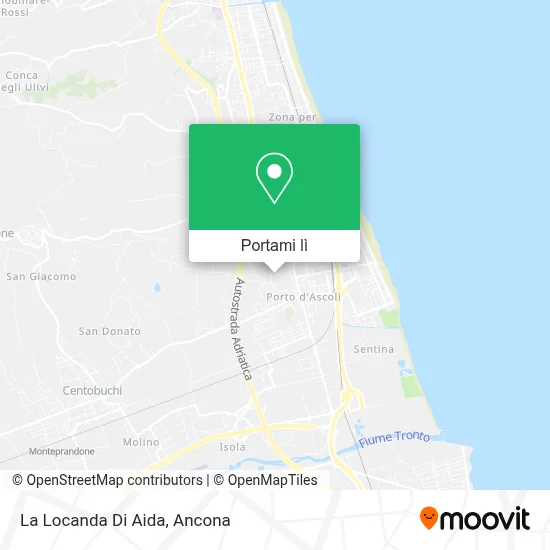 Mappa La Locanda Di Aida
