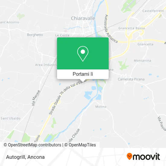 Mappa Autogrill
