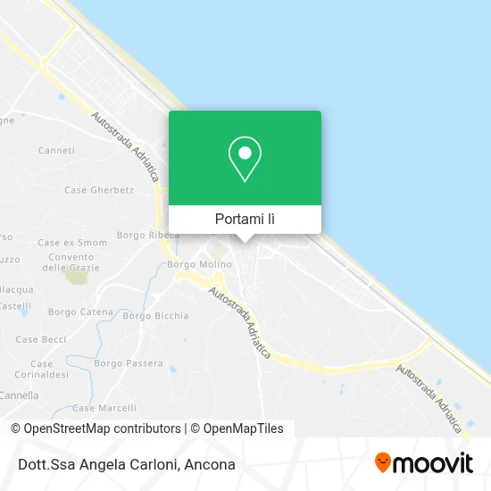 Mappa Dott.Ssa Angela Carloni