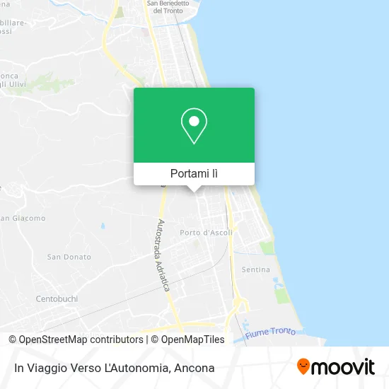 Mappa In Viaggio Verso L'Autonomia