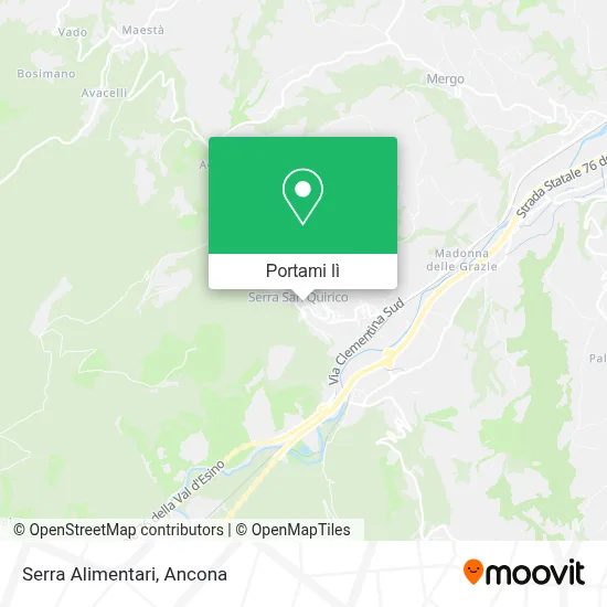 Mappa Serra Alimentari