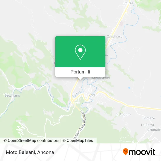 Mappa Moto Baleani