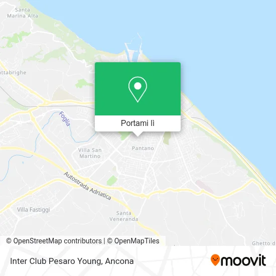 Mappa Inter Club Pesaro Young