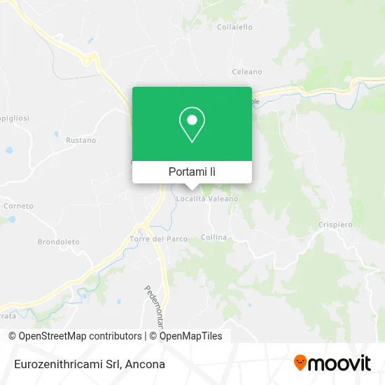 Mappa Eurozenithricami Srl