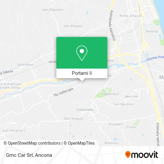 Mappa Gmc Car Srl