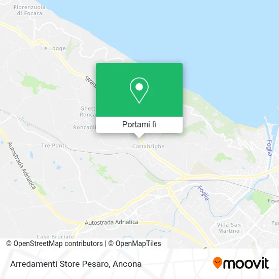 Mappa Arredamenti Store Pesaro