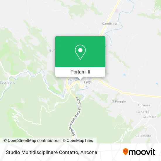 Mappa Studio Multidisciplinare Contatto