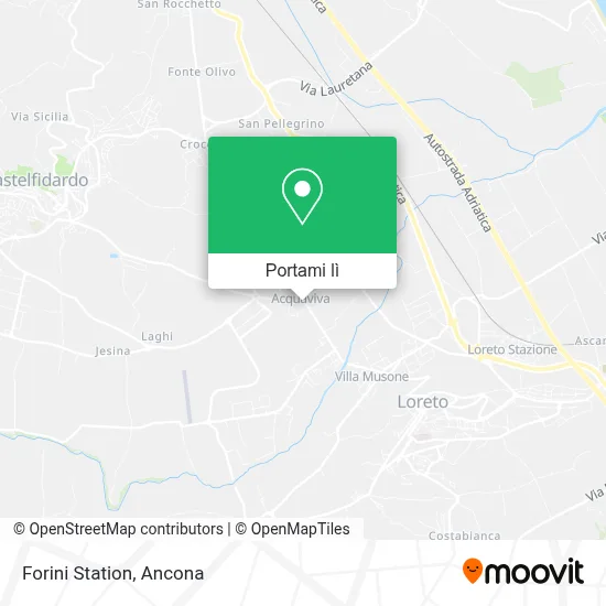 Mappa Forini Station
