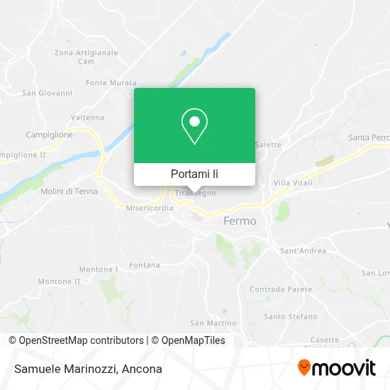 Mappa Samuele Marinozzi