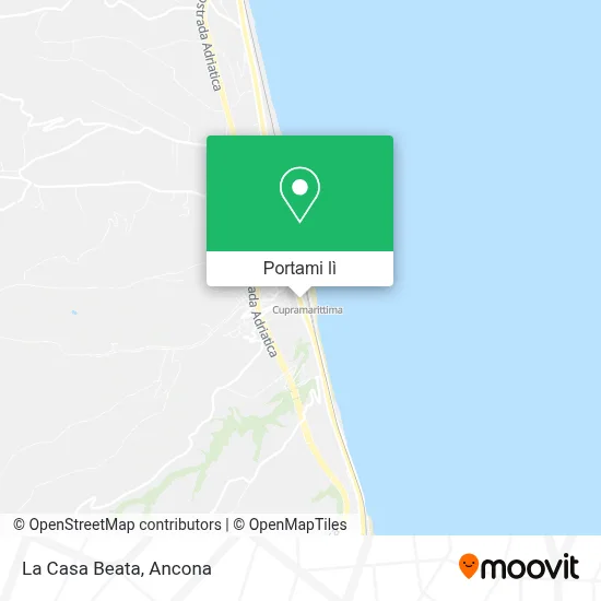 Mappa La Casa Beata