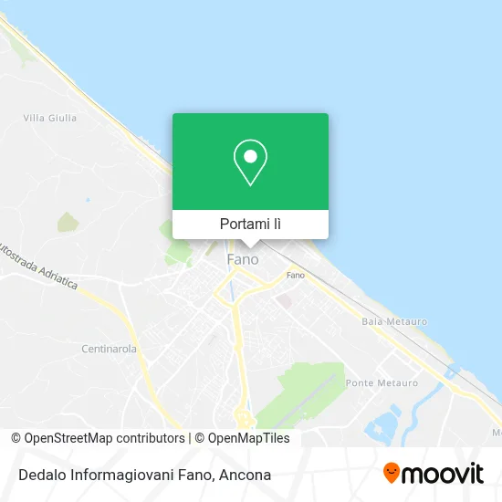 Mappa Dedalo Informagiovani Fano