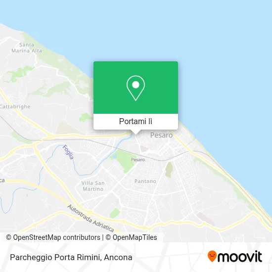 Mappa Parcheggio Porta Rimini