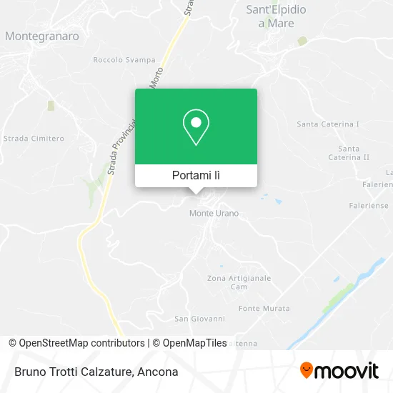Mappa Bruno Trotti Calzature