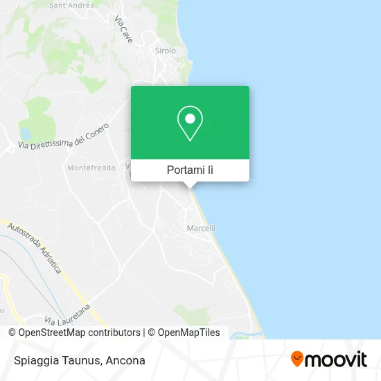 Mappa Spiaggia Taunus