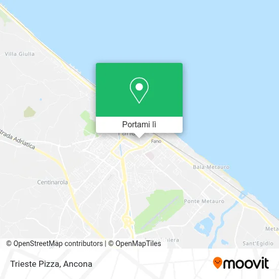 Mappa Trieste Pizza