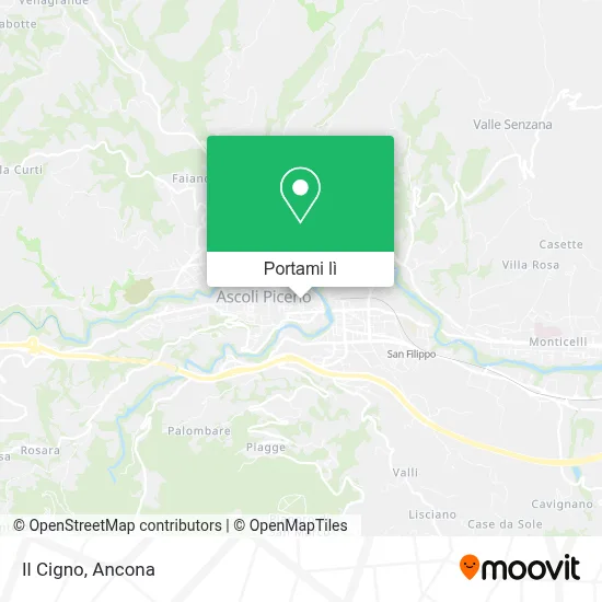 Mappa Il Cigno