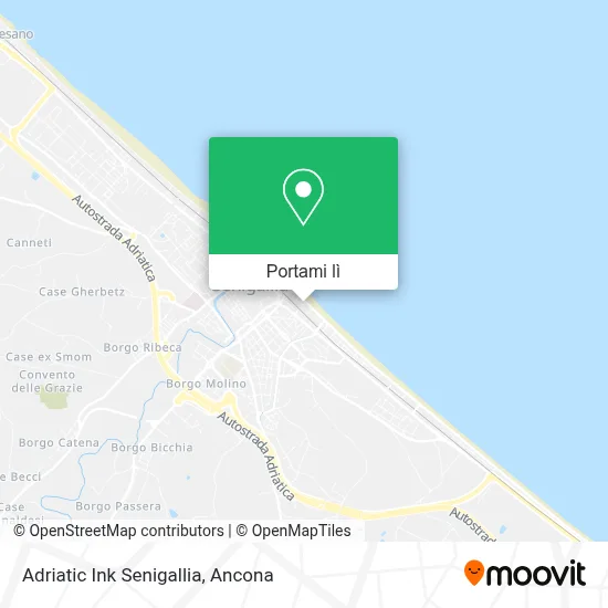 Mappa Adriatic Ink Senigallia