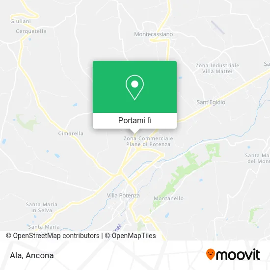 Mappa Ala