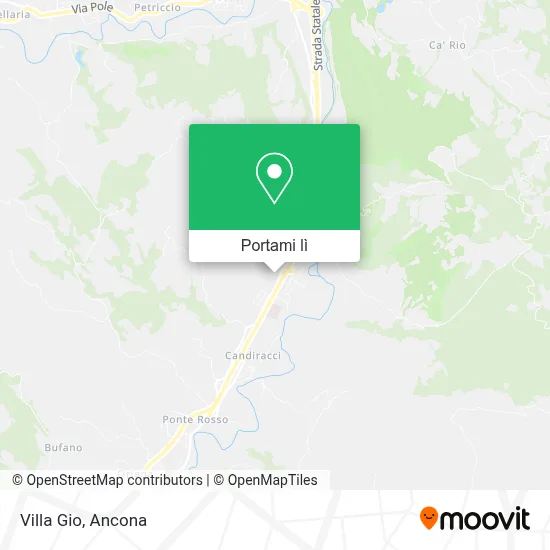 Mappa Villa Gio