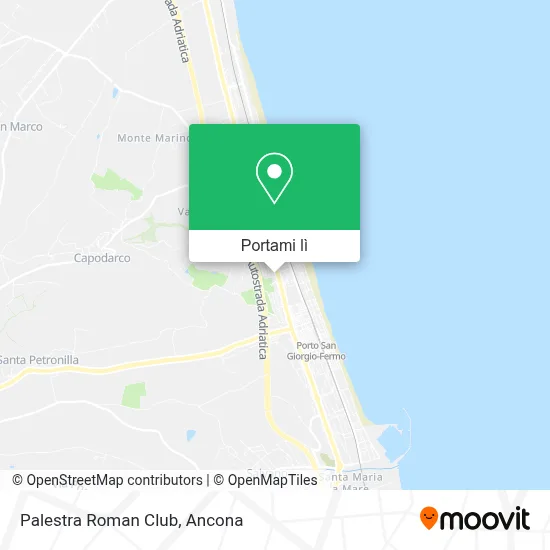 Mappa Palestra Roman Club