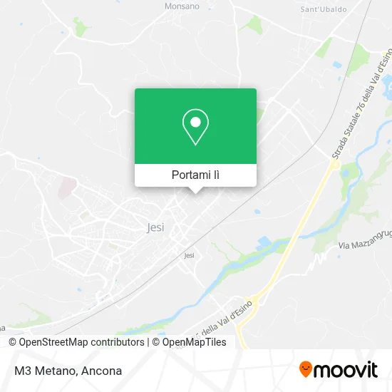 Mappa M3 Metano