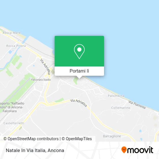 Mappa Natale In Via Italia