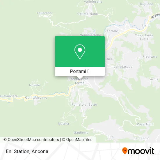 Mappa Eni Station