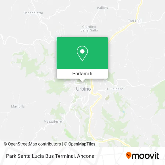 Mappa Park Santa Lucia Bus Terminal