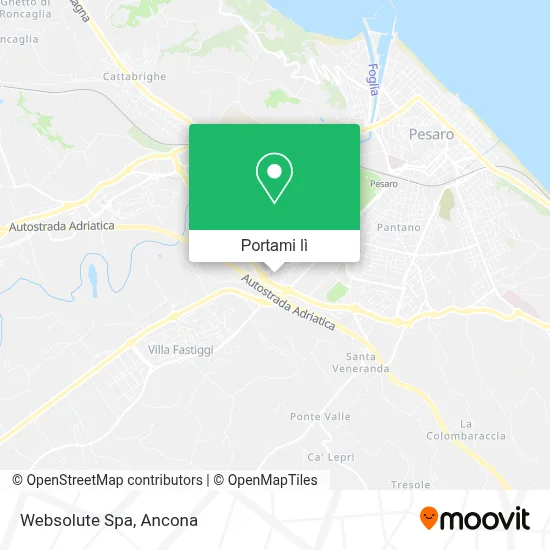 Mappa Websolute Spa