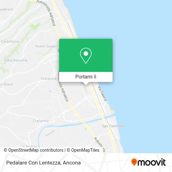 Mappa Pedalare Con Lentezza