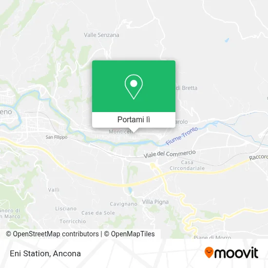 Mappa Eni Station