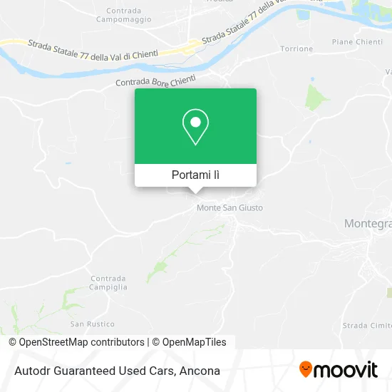 Mappa Autodr Guaranteed Used Cars