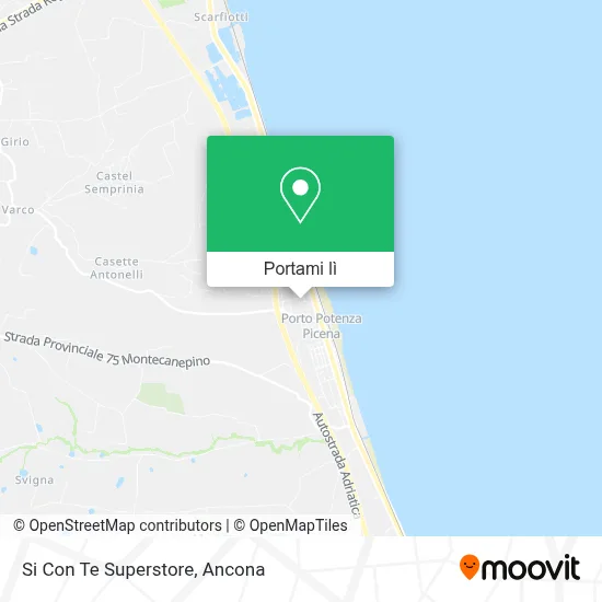 Mappa Si Con Te Superstore