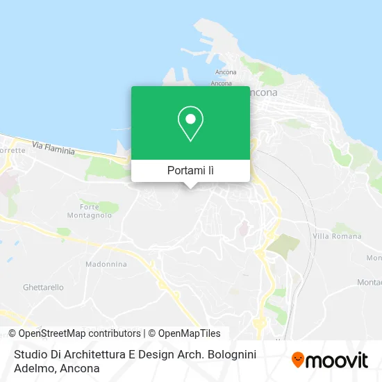 Mappa Studio Di Architettura E Design Arch. Bolognini Adelmo