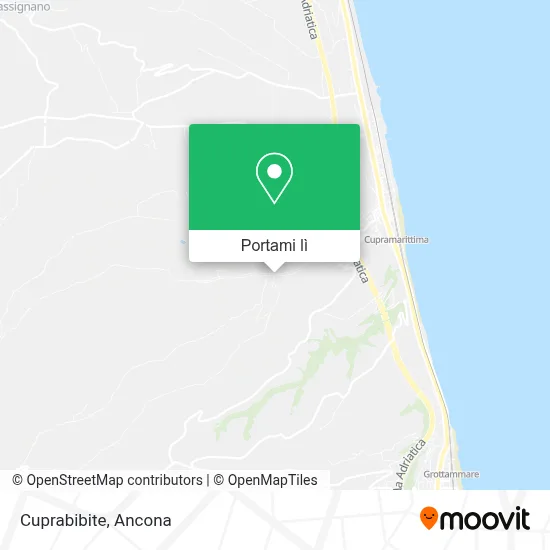 Mappa Cuprabibite