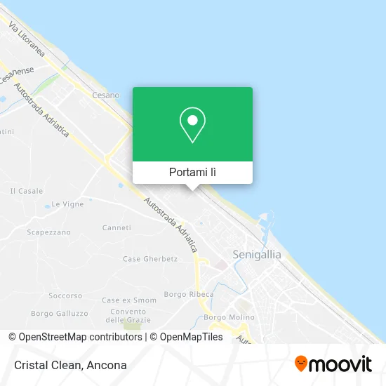 Mappa Cristal Clean