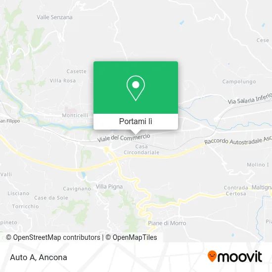 Mappa Auto A