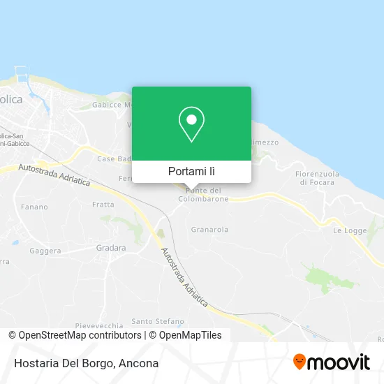 Mappa Hostaria Del Borgo