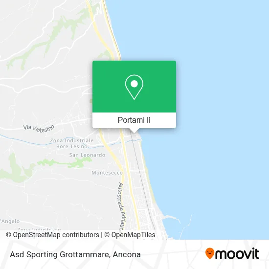 Mappa Asd Sporting Grottammare
