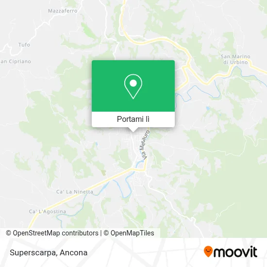 Mappa Superscarpa