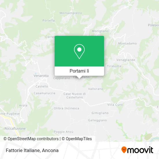 Mappa Fattorie Italiane