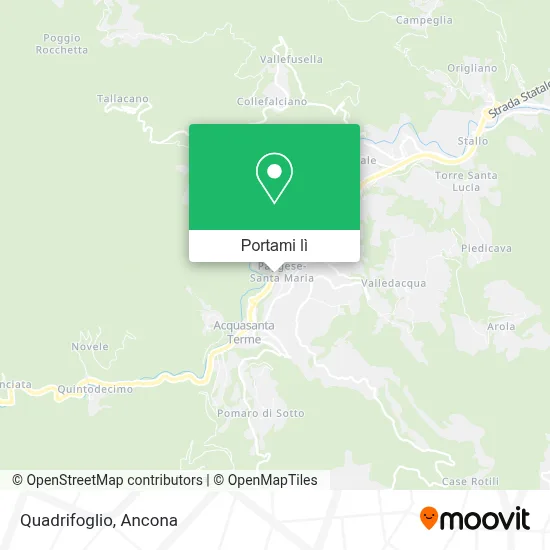 Mappa Quadrifoglio