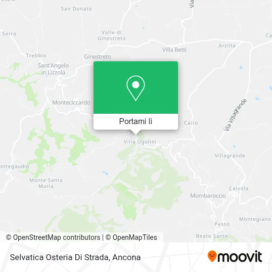 Mappa Selvatica Osteria Di Strada