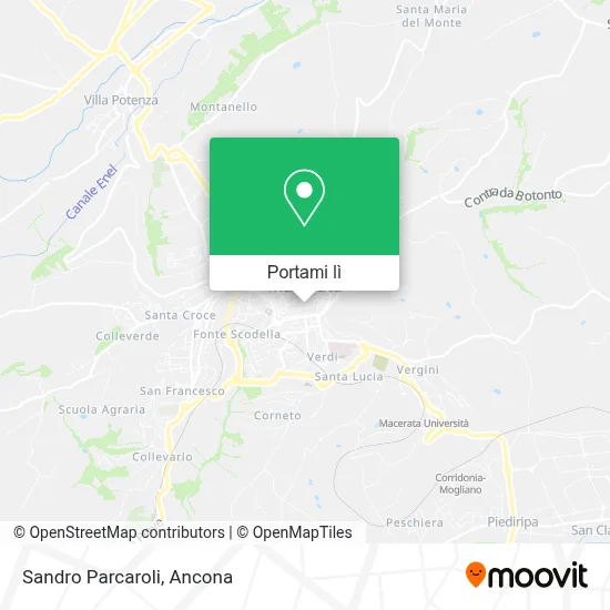 Mappa Sandro Parcaroli