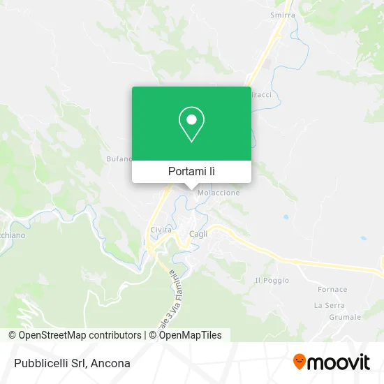 Mappa Pubblicelli Srl
